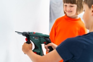 Masina de gaurit pentru copii Theo Klein 8450, cu functie de rotire, 29 cm, design Bosch - Img 2