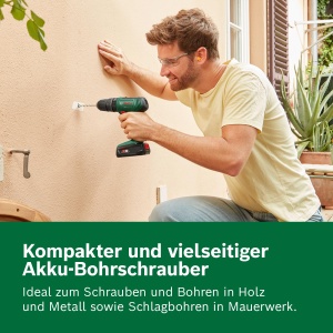 Masina de gaurit si insurubat Bosch EasyImpact 18V-40 2 acumulatori 20 Ah 18V cu percutie - Img 3