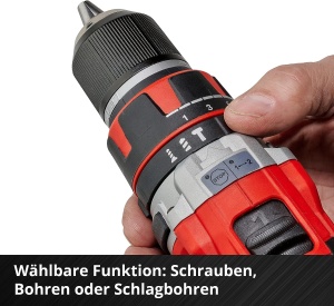 Masina de gaurit si insurubat Einhell TP-CD 1850 Li-i BL 18V Brushless 50Nm cu functie de percutie - Img 8