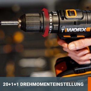Masina de gaurit si insurubat Worx WX3709 20V 50Nm LED Functie de percutie - Img 4
