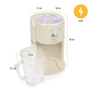 Masina de Granita Tristar KD-7310, 1.1L, 250gmin, 600ml, Design Compact - Img 2