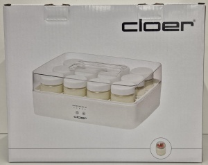 Masina de iaurt Cloer 9921, 12 borcane a 150 ml, 17W, alba - Img 8