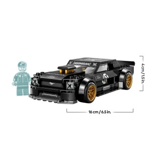 Masina de Jucarie LEGO Speed Champions Ken Block 1965 Ford Mustang Hoonicorn V1, 345 Piese - Img 6