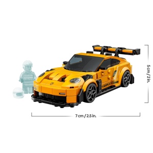 Masina de Jucarie LEGO Speed Champions Porsche 911 GT3 RS, 348 piese, cu Minifigurina - Img 8