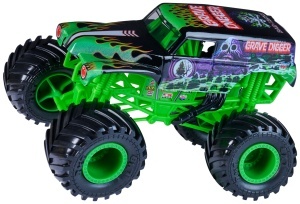 Masina de Jucarie Monster Jam 124 Grave Digger, Detalii Realiste, Suspensie Functionala - Img 8