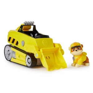 Masina de Jucarie Paw Patrol Jungle Pups - Vehicul Nashorn cu Figurina Rubble, 3 ani - Img 4