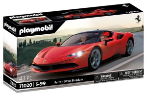 Masina de Jucarie PLAYMOBIL Ferrari SF90 Stradale, 43 piese, Culoare Rosie, pentru copii de la 5 ani - Img 2