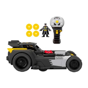 Masina de jucarie radiocomandata Fisher-Price GMH33 Batmobile cu lumini si sunete - Img 4