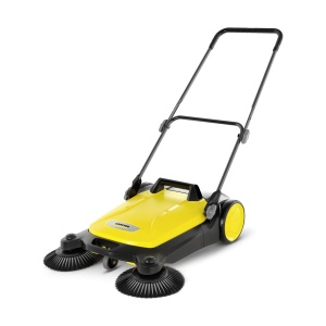 Masina de maturat Karcher S 4 Twin (Putere maxima: 2400m2/h, 2 maturi laterale, Cos de maturare: 20 l, Latime de lucru: 680 mm, Depozitare cu economie de spatiu, Maner de impingere reglabil pe inaltime), pliabil - Img 1