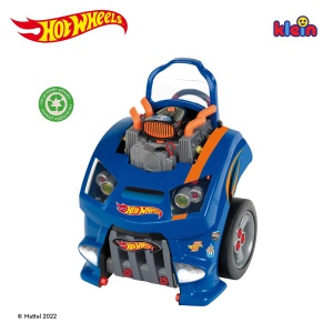 Masina de Montaj Theo Klein 2822 Hot Wheels cu Functii de Reparare, 43x40x52.5 cm - Img 8