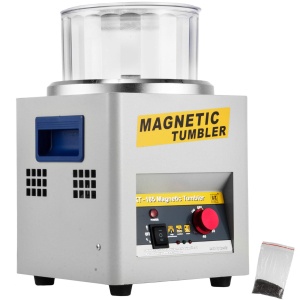Masina de Polisat Magnetica VEVOR KT-185, 180 mm, 2000 Umin, Capacitate 3 kg - Img 9