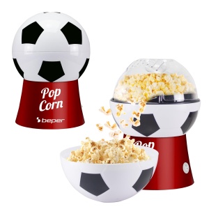 Masina de Popcorn BEPER P101CUD053, Design Fotbal, Rapid, Fara Ulei