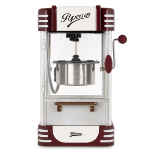 Masina de Popcorn H.Koenig POP330, Capacitate 50g, Putere 360W, Design Retro