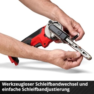 Masina de slefuit cu banda Einhell TE-BF 18 Li-Solo 18V 1700 mmin accesorii incluse - Img 10