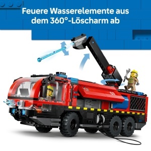 Masina de Stingere LEGO City 60499 - 691 Piese, 4 Minifigurine, 360 Brat Mobil - Img 5