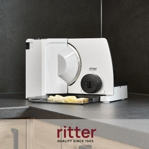 Masina de taiat electrica ritter compact 7, inox, putere mare, taiere precisa - Img 2