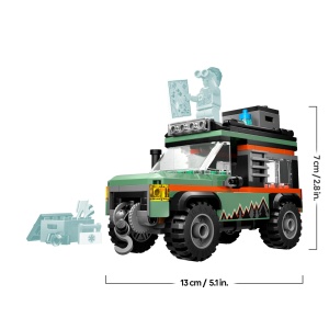 Masina de Teren LEGO City Offroad Gelandewagen 60447, 221 piese, cu Minifigurina - Img 8