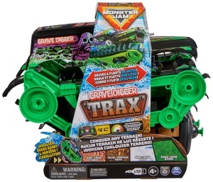 Masina de teren RC Monster Jam Grave Digger Trax, 115, all-terrain, pentru copii