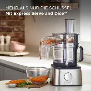 Masina de Toaca Kenwood Multipro Compact FDM315SS, 800W, 2.1L, Argintie - Img 3