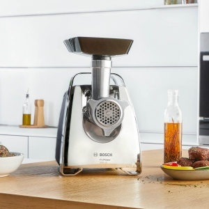 Masina de tocat carne Bosch ProPower MFW67440, 2000 W, negrusilver - Img 3