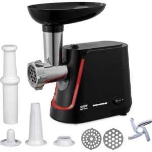 Masina de tocat Heinner MG-1250BK, 1340 W, 1.5 Kg/Min, 2 site, reverse, accesorii incluse, Negru - Img 3