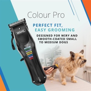 Masina de tuns animale WAHL Color Pro, reincarcabila, lame din otel carbon, negru - Img 6