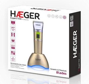 Masina de Tuns HAEGER EXPERT TRIM cu Statie de Incasare, Design Ergonomic, 4 Piepteni - Img 2