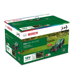 Masina de tuns iarba Bosch CityMower 18V-32-300, 18V, 4Ah, 32 cm - Img 7