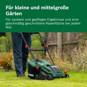 Masina de tuns iarba Bosch ROTAK18V-32, latime taiere 32 cm, inaltime taiere 25-65 mm - Img 4