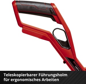 Masina de tuns iarba cu acumulator Einhell GE-CT 18/30 Li-Solo Power X-Change (Li-Ion, 18V, latime de taiere 30 cm, capul motorului poate fi rotit si inclinat la 90deg, inclusiv bobina de fir, fara baterie si incarcator) - Img 8