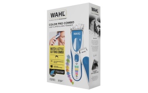 Masina de tuns Wahl Color Pro Cordless Lame autoascutite Rezistenta la apa Set complet accesorii - Img 6
