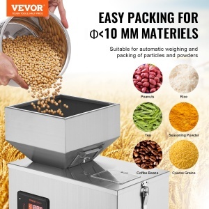 Masina de umplere VEVOR F-100-V2 Automata 1-100 g Inox pentru Pulberi si Particule - Img 2