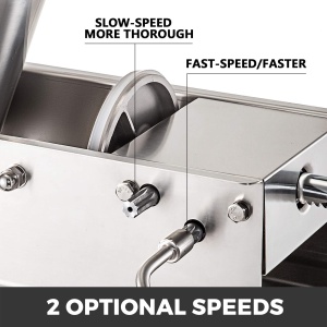 Masina de Umplut Carnati VEVOR, 7 l, Inox, Design Orizontal - Img 6