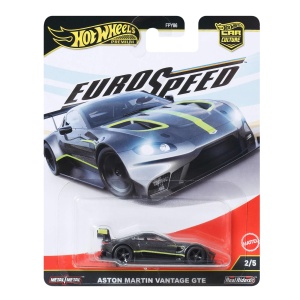 Masina Die-Cast Hot Wheels Aston Martin Vantage GTE 164 cu Roti Real Riders - Img 6