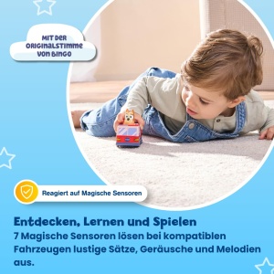 Masinuta Interactiva VTech Tut Tut Baby Flitzer Bingo - Culoare Rosie, cu Sunete si Lumini - Img 4