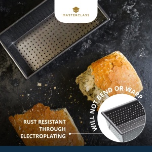 MasterClass Crusty Bake Forma de Paine 450g Antiaderenta Gri - Img 6