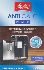 Melitta Anti Calc 178582 Pulbere Detartrant pentru Espressor si Cafetiere 2x40g