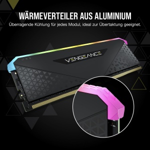 Memorie RAM Corsair Vengeance RGB RS 16GB (2 x 8GB) DDR4 3200MHz Negru - Img 5