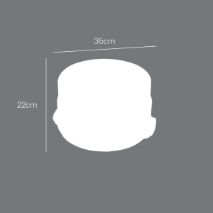 Metaltex Suport Tort Ajustabil O30 cm AlbTransparent Inaltime Reglabila 8-15 cm - Img 4