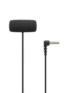 Microfon lavaliera Sony ECM-LV1 Stereo Negru Compact - Img 2