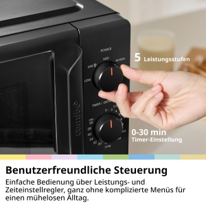 Microunde Comfee CMO-MP012ND(BK), 20L, 700W, Negru - Img 5