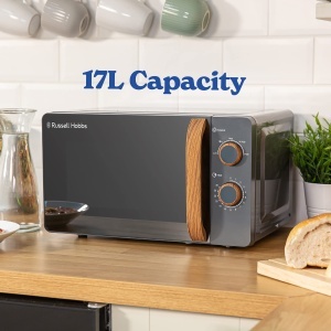 Microunde Russell Hobbs RHMM713G 700W Gri Design Scandinav 5 Niveluri de Putere - Img 5
