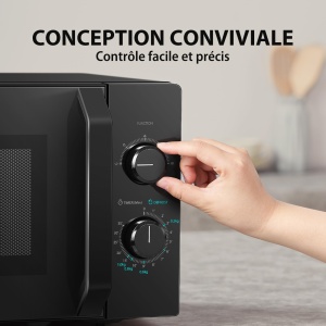 Microunde Toshiba MW2-MM20P(BK), 800W, 20L, Negru - Img 6