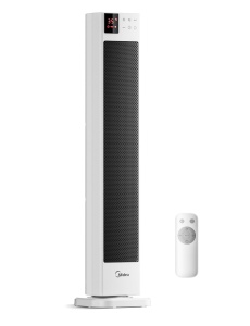 Midea NTH20-22GRWH Aeroterma Ceramica 2000W cu Termostat si Timer 24h