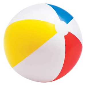 Minge de plaja Intex 59020NP, 51 cm, design colorat, din vinil - Img 1