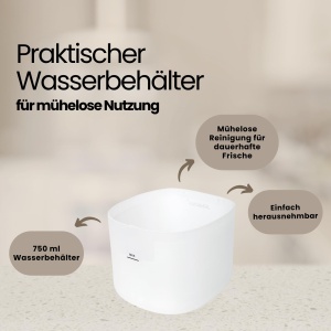 Mini-Aspirator de Aer Steba AW 6M - 3 in 1, 750 ml, USB - Img 2