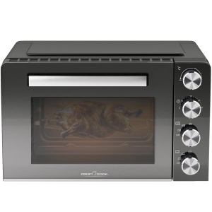 Mini Cuptor Electric ProfiCook PC MBG 1277, 30L, 1500W, cu Pizzastein