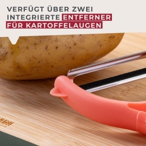 Mini Schaler Fackelmann, Ergonomic, Culoare Roz, Inox Rezistent - Img 3
