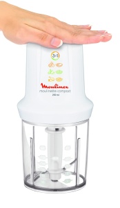 Mini tocator electric Moulinex DJ300110, 270W, 0.6L, alb - Img 7