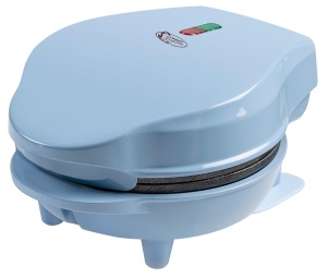 Mini Waffeleisen Bestron AMW500B, 550W, Antihaft, Culoare Albastra - Img 2